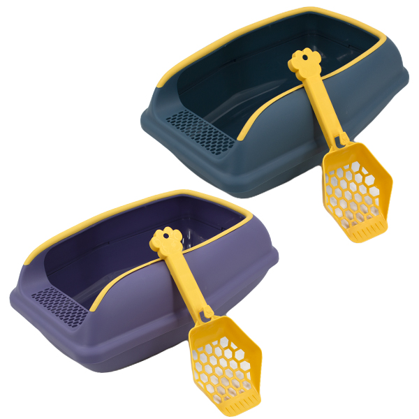 Лоток для кошек 38*23*15см, с совочком