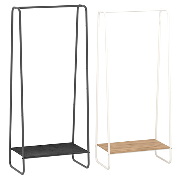 Вешалка гардеробная "Скандинавия 21" с полкой