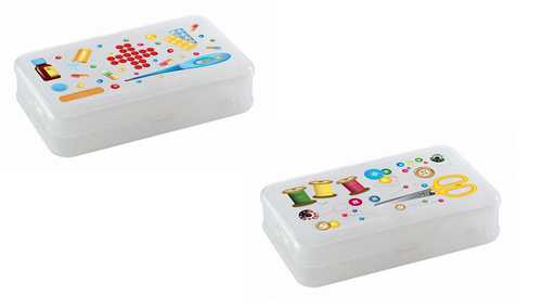 Коробка для мелочей с декором 225х135х53 ММ (бесцветный)