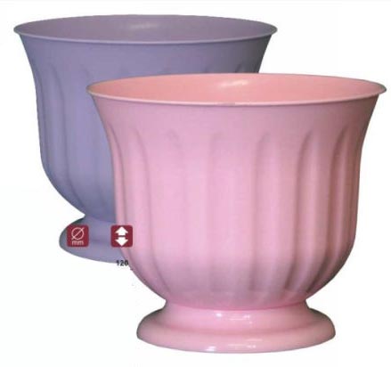 Горшок-кашпо на подставке "Фламинго" 15л. (белый)(то)