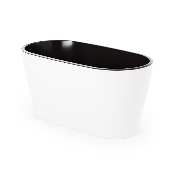 Горшок цв. для орхидеи 4л "Лея" двойной (белый)(то)