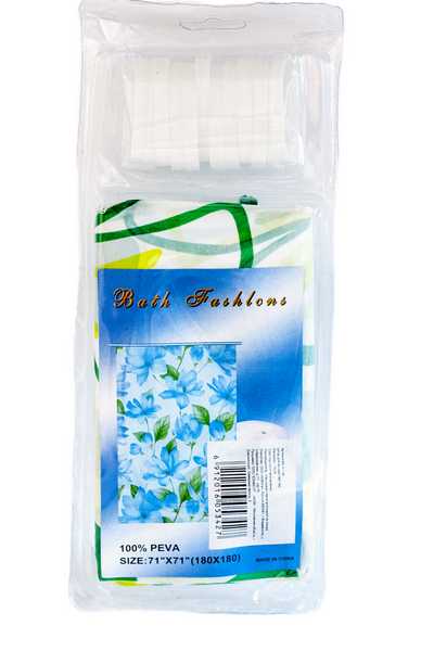 Штора для ванной PEVA