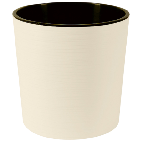 Горшок Вега 17,2л с вкладкой Ваниль