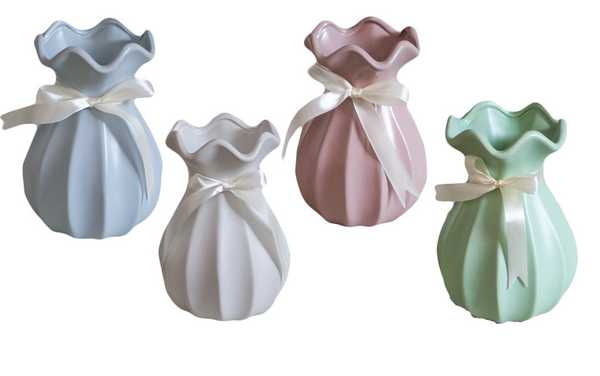 Ваза для цветов ИНДИГО h-19см (керамика)