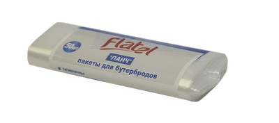 Flatel Пакеты для бутербродов ЛАНЧ 25*32см 50 в рул. 6мкм