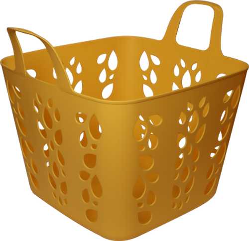 Корзина универсальная SMART SOLUTION 25л оливковый (то)