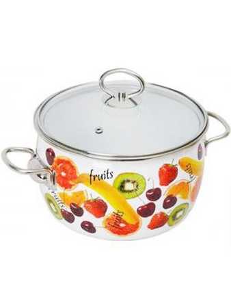 Кастрюля сф. "FRUITS" 4,0л глуб.