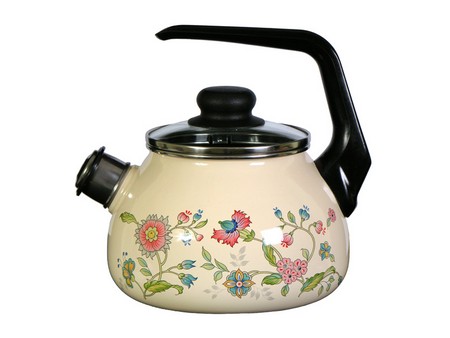 Чайник 2л. со свистком ЛУГОВЫЕ ЦВЕТЫ