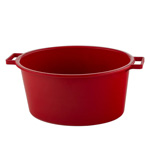 Таз овальный 32л (красный)