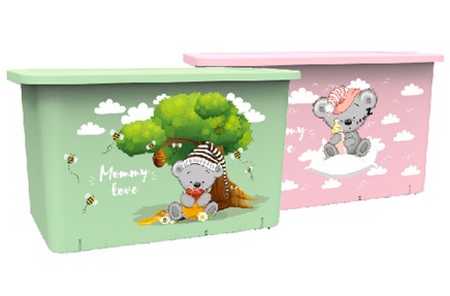 Контейнер для игрушек Mommy love (чайное дерево)(то)