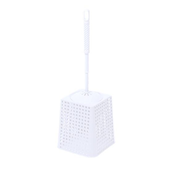 Набор (ерш+подставка) квадр. Лофт (белый) (то)