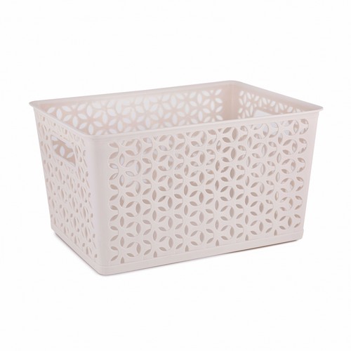 Корзина "Мираж" 380х285х210мм (белый)(то)