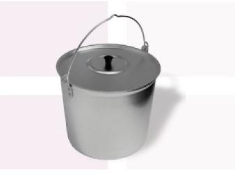 Ведро 10л с крышкой h225 d260