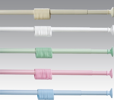 Карниз для ванной комнаты 210см (голубой)(хпп)