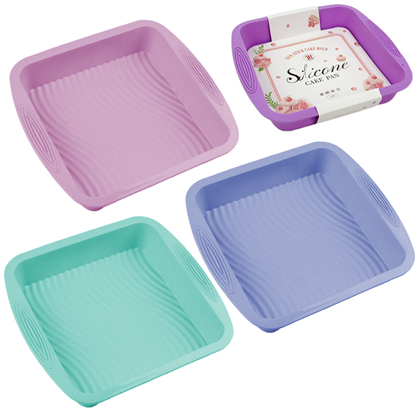 Форма для выпечки силиконовая 25*25*5см