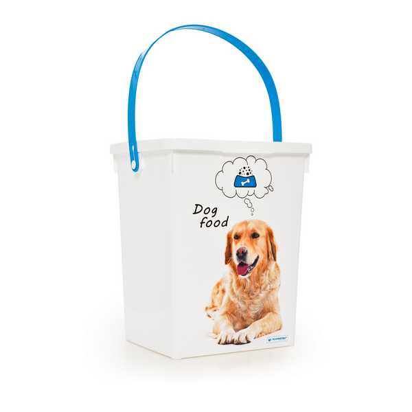 Контейнер для корма животных 8,5л СОБАКИ (то)