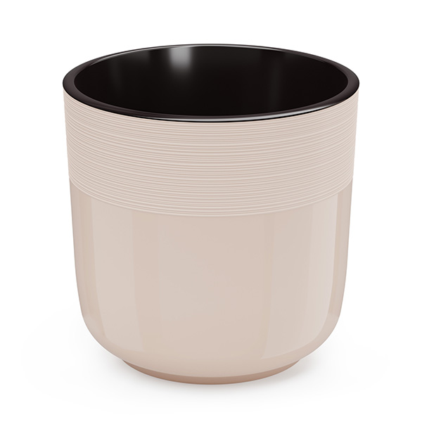 Горшок цв. "Линель" 6л двойной (бежевый) (то)