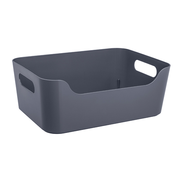 Корзинка универсальная "SCANDI", 240х170х90мм, 3,1л (черный) (то)