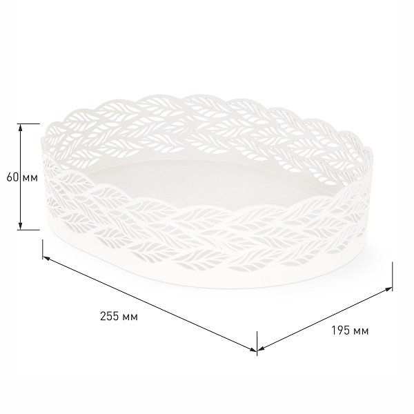 Сухарница "Эдем" белый  (то)