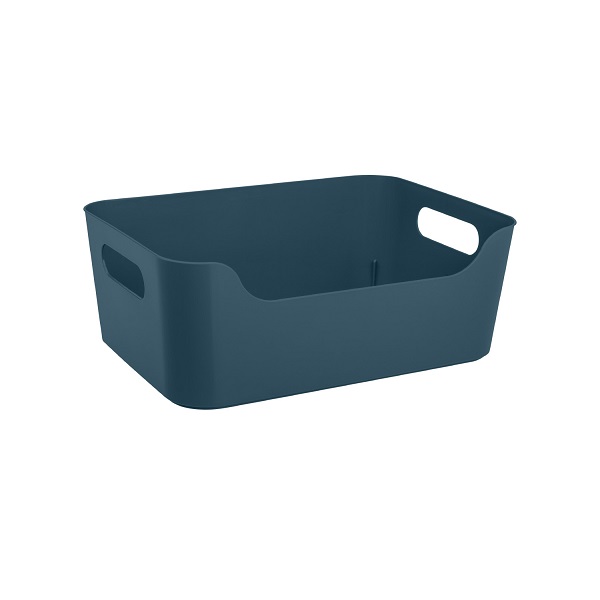 Корзинка универсальная "SCANDI", 240х170х90мм, 3,1л (синий) (то)