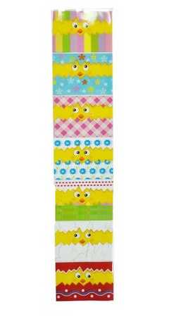 Пасхальная дек.т/у плёнка "Веселые цыплята" 7 фрагментов