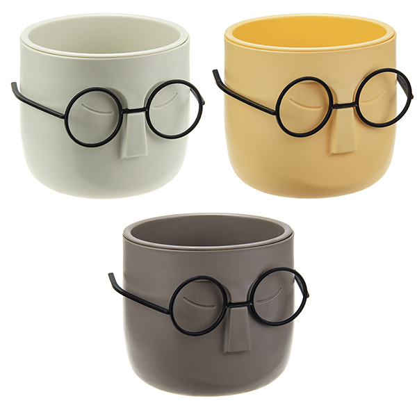 Кашпо СТИВ D115мм 0,65л со вставкой (то)