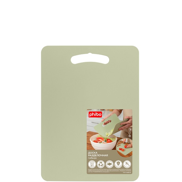 Доска разделочная 210х290мм (Зеленый)(то)