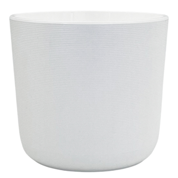 Горшок Лион 5,6л с белой вкладкой Белый