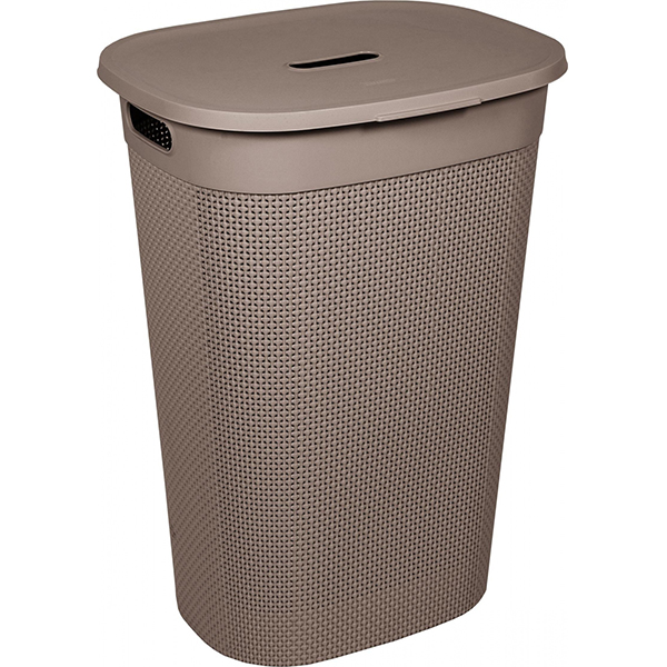 Корзина для белья OSLO 55л шоколадный мокко (то)