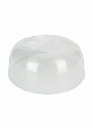 Крышка для микроволновой печи с клапаном d258xh110мм натуральный (то)