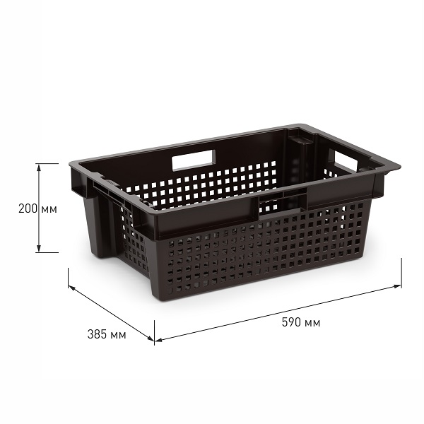 Ящик универсальный (600х400х200) (микс)(то)