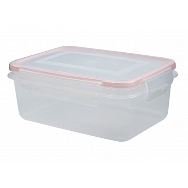 Контейнер для СВЧ 0,75л "ЭКСТРА ЛОК" S (розовый)