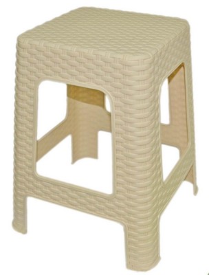 Табурет h45см "Ротанг" (коричневый)