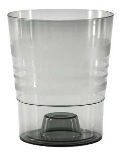 Горшок "Лилия", D12,5, без поддона 1,3л дымчатый (то)