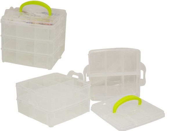 Органайзер для мелочей 3-х ярусный (14х16,3х15,5см) (то)