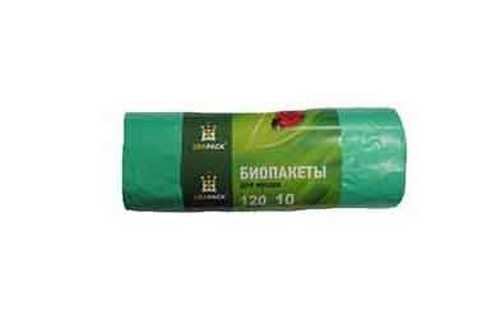 Пакеты для мусора БИО 120 л., 10 шт. 