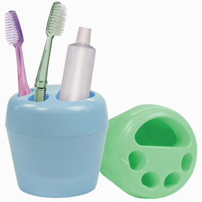 Подставка "Фантазия" для зубных щёток  (микс) (то)