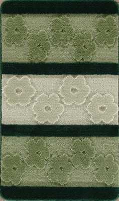 Набор ковриков 2шт. HURREM из пропилен. 60*100см зеленый