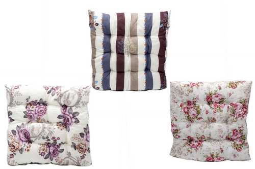 Подушка для стула (табурета) ПРИНТ, 37*37см