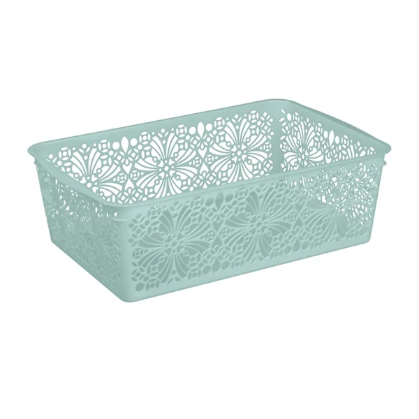 Корзинка универсальная "FLORAL" 250х150х75мм (микс1) (то)