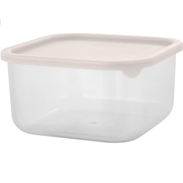 Контейнер д/продуктов Vanilla квадр. 0,8л с гибк.крышк. латте