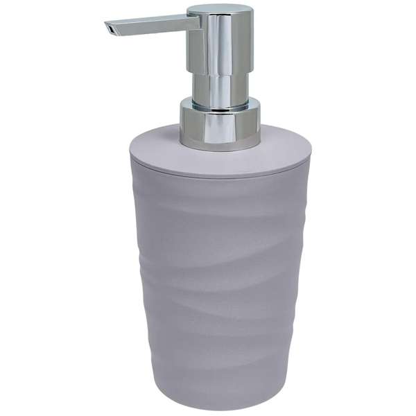 Дозатор для жидкого мыла Keeplex Wave серый топаз (то)