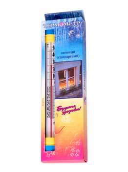 Термометр оконный "СТАНДАРТ" (картон)