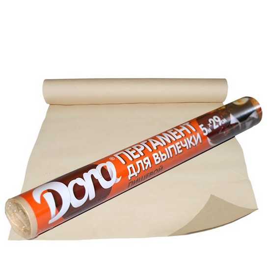 Пергамент для выпечки Dora бурый   5мх29 см