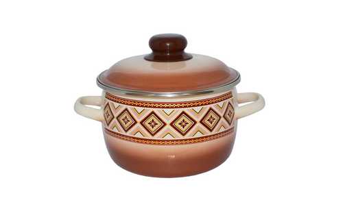 Кастрюля 2л. сфер. ШОКОЛАД глуб