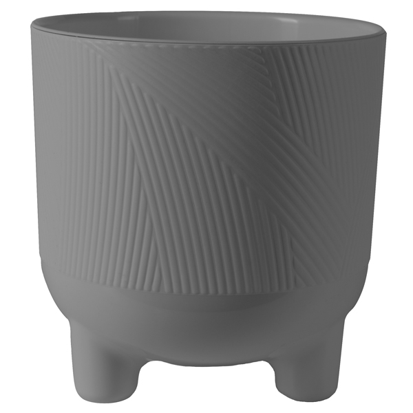 Горшок Фита 1,45л с вкладкой Серый муссон