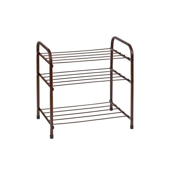Этажерка для обуви "Эконом" проволока (коричневый)(хпп) (то)