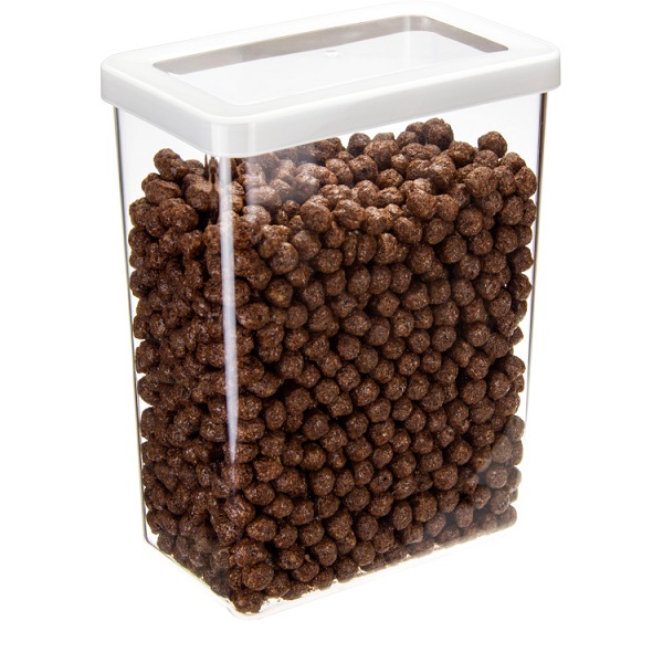 Емкость для сыпучих продуктов СТЕП 2,5л (белый)