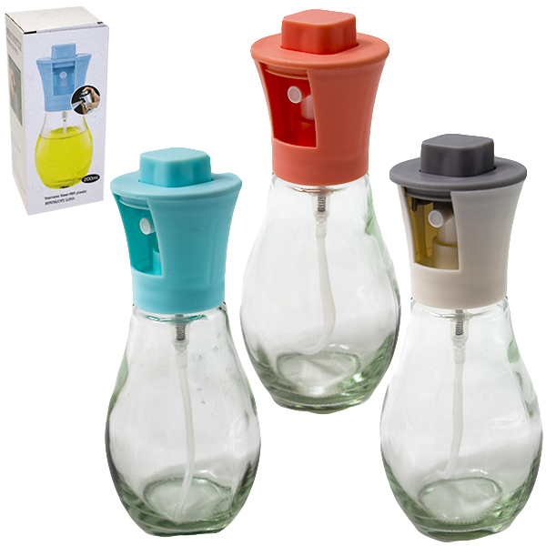 Емкость для масла с опрыскивателем стеклянная 260мл