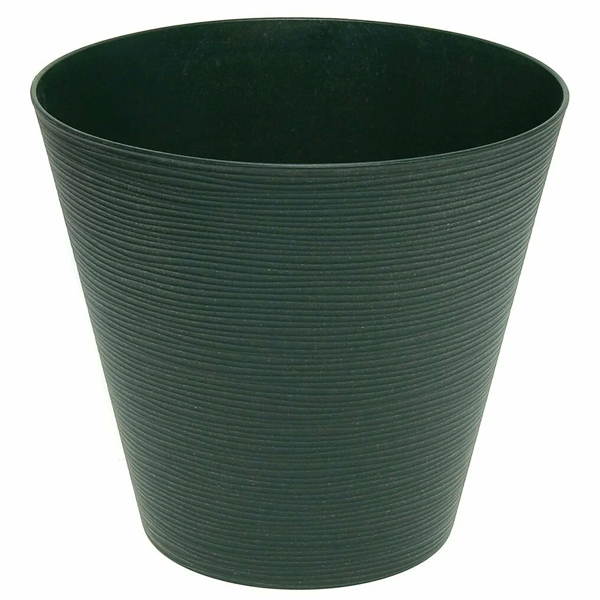 Горшок "ЭКО Конус" D19 со встав. 3,0л малахит